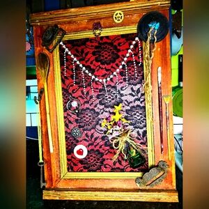 Vintage Steampunk Shadow Box Art